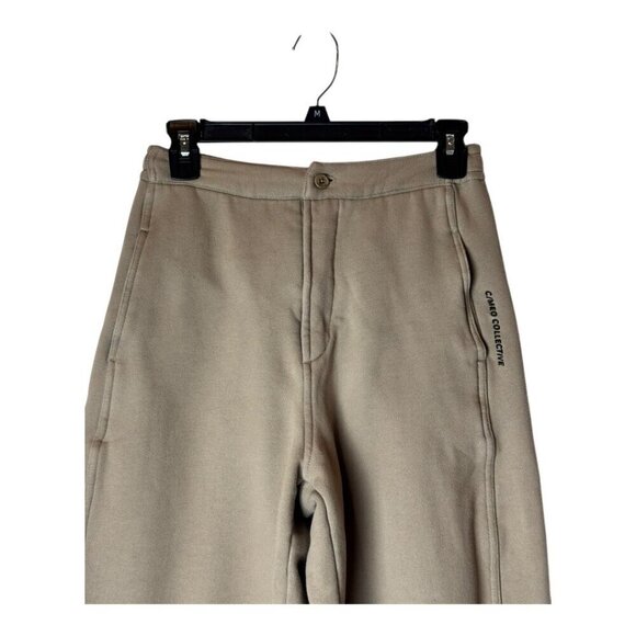 C/MEO Collective Pants Women Small Tan Balloon Jogger Sweat Pants Athleisure - Picture 3 of 10